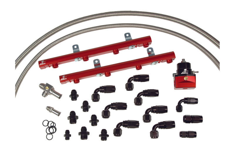 Aeromotive 99-04 Ford 5.4L Lightning and Harley 1/2 Ton Truck Billet Fuel Rail System - Blais Performance Parts