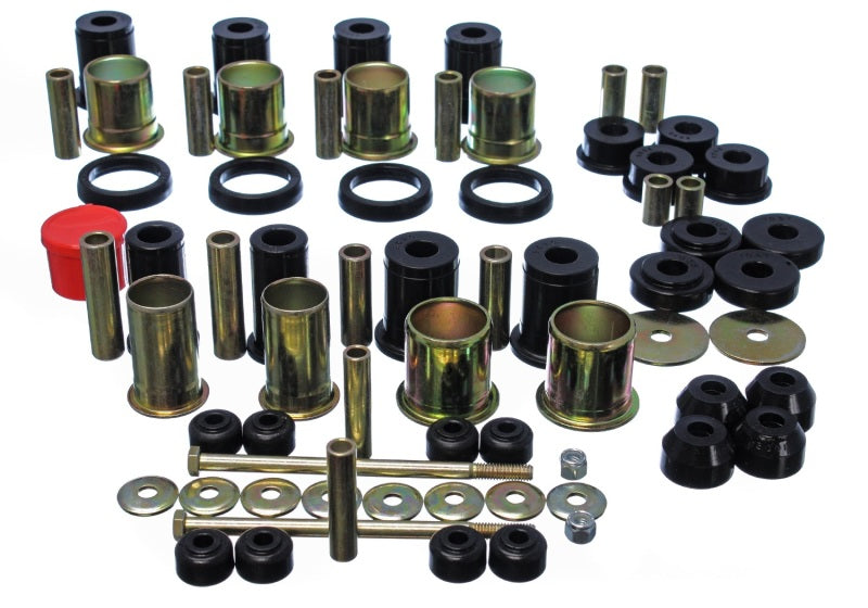 Energy Suspension 89-92 Chevrolet Camaro Black Hyper-flex Master Bushing Set - Blais Performance Parts