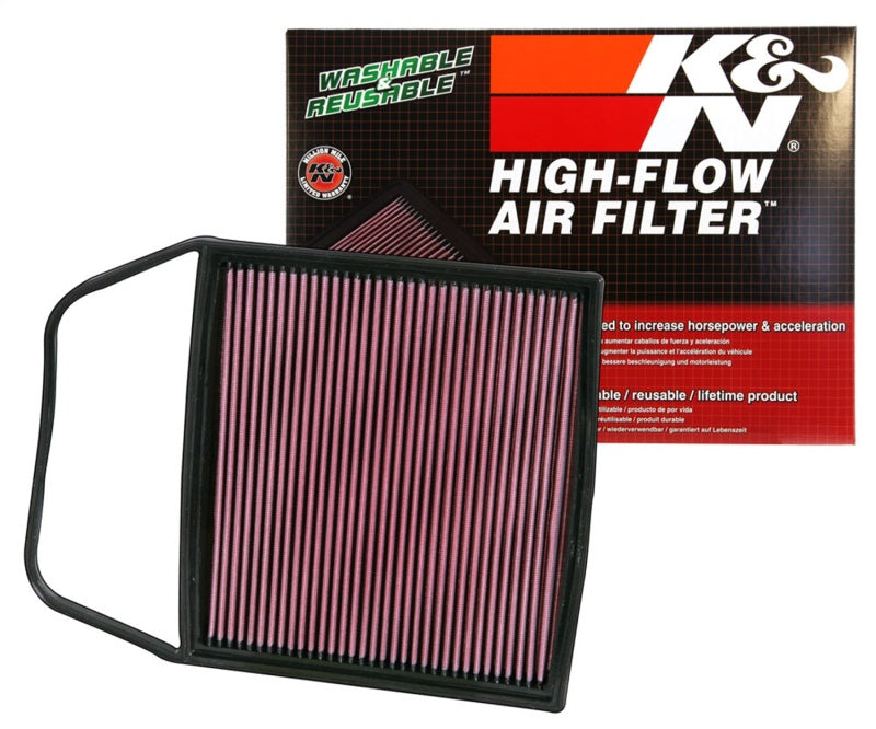 K&N 06-09 BMW 135/335/535 Drop In Air Filter - Blais Performance Parts