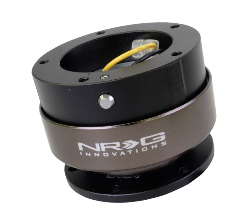 NRG Quick Release Kit Gen 2.5 - Black / Black Ring (6 Hole Base 5 Hole Top) - Blais Performance Parts