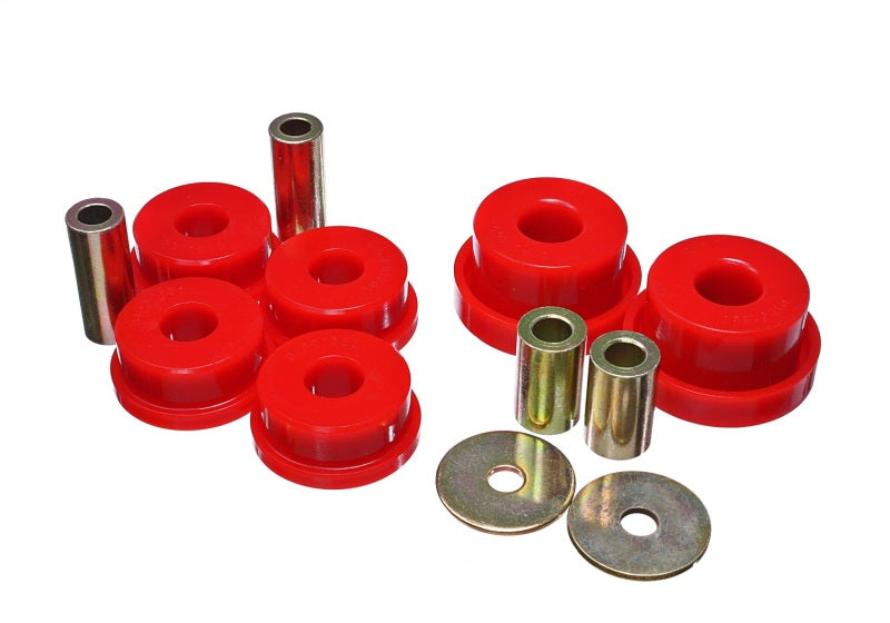 Energy Suspension 00-09 Subaru Legacy Red Rear Differential Mount Bushing Set - Blais Performance Parts