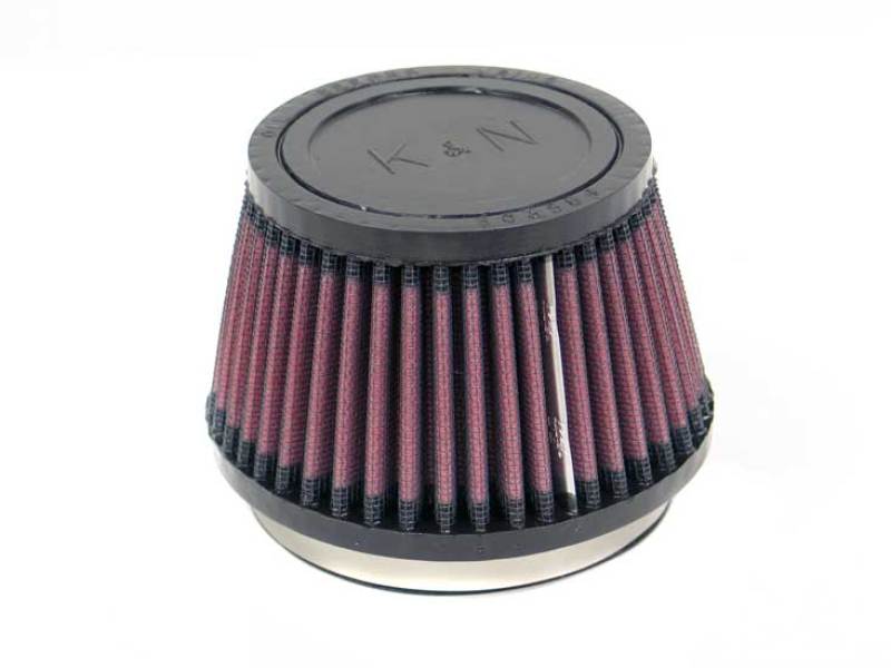 K&N Filter Universal Rubber Filter 3 1/2 inch Flange 4 5/8 inch Base 3 1/2 inch Top 3 inch Height - Blais Performance Parts