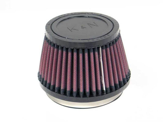 K&N Filter Universal Rubber Filter 3 1/2 inch Flange 4 5/8 inch Base 3 1/2 inch Top 3 inch Height - Blais Performance Parts