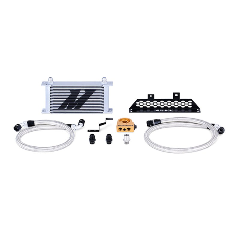 Mishimoto 13+ Ford Focus ST Thermostatic Oil Cooler Kit - Silver - Blais Performance Parts