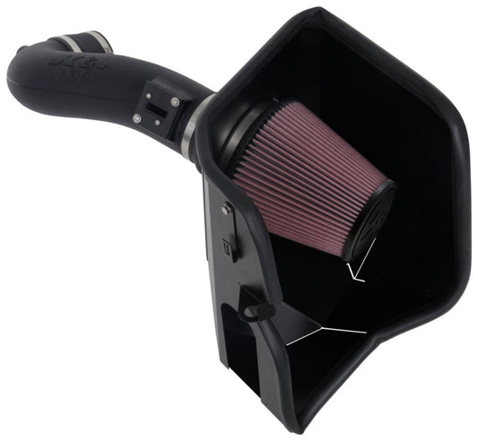 K&N 2019+ Chevrolet 1500 5.3L / 6.2L V8 F/I Aircharger Performance Intake System - Blais Performance Parts