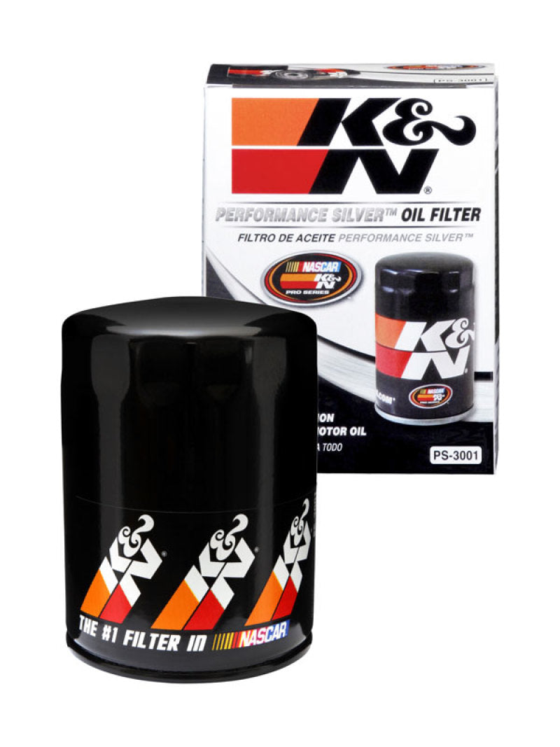 K&N Oil Filter for Ford/Audi/VW/Toyota/Mercury/Mazda/Nissan/Dodge/Lincoln/Volvo 3.656in OD - Blais Performance Parts