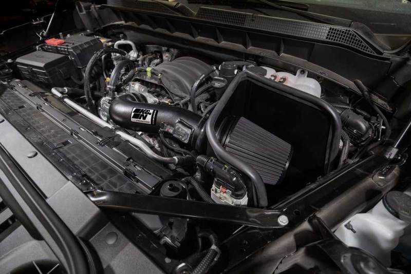 K&N 2019 Chevrolet Silverado 1500 5.3L V8 Black Performance Intake Kit - Blais Performance Parts