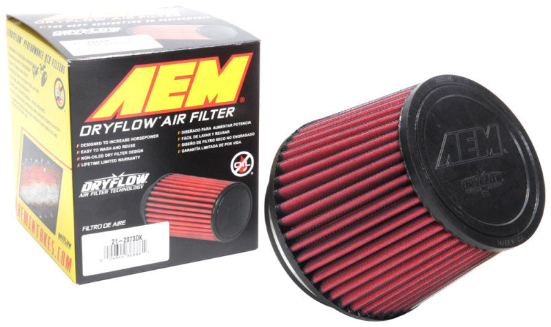 AEM 5 inch x 5 inch DryFlow Air Filter - Blais Performance Parts