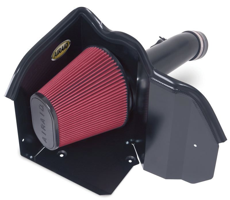 Airaid 07-14 Toyota Tundra/Sequoia 4.6L/5.7L V8 CAD Intake System w/ Tube (Dry / Red Media) - Blais Performance Parts