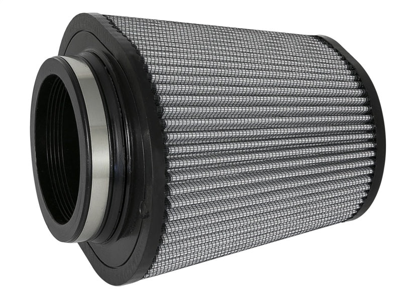 aFe Magnum FLOW Pro DRY S Universal Air Filter 4.5in F / 9inx7.5in B / 6.75inx5.5in T (Inv) / 9in H - Blais Performance Parts