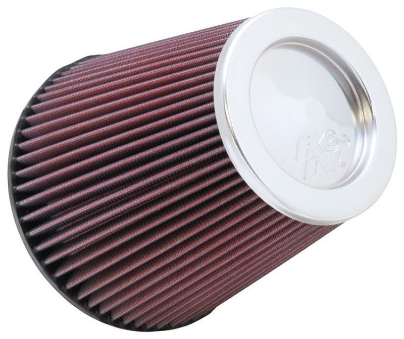 K&N Round Tapered Universal Air Filter 6 inch Flange 7 1/2 inch Base 5 inch Top 7 1/2 inch Height - Blais Performance Parts