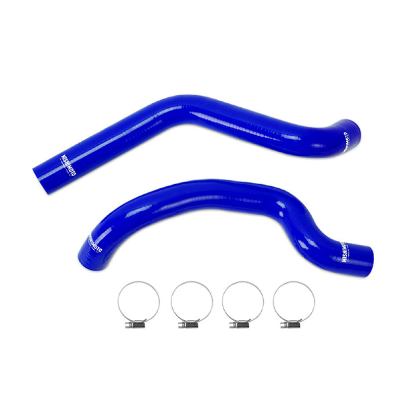 Mishimoto 07-11 Jeep Wrangler 6cyl Blue Silicone Hose Kit - Blais Performance Parts