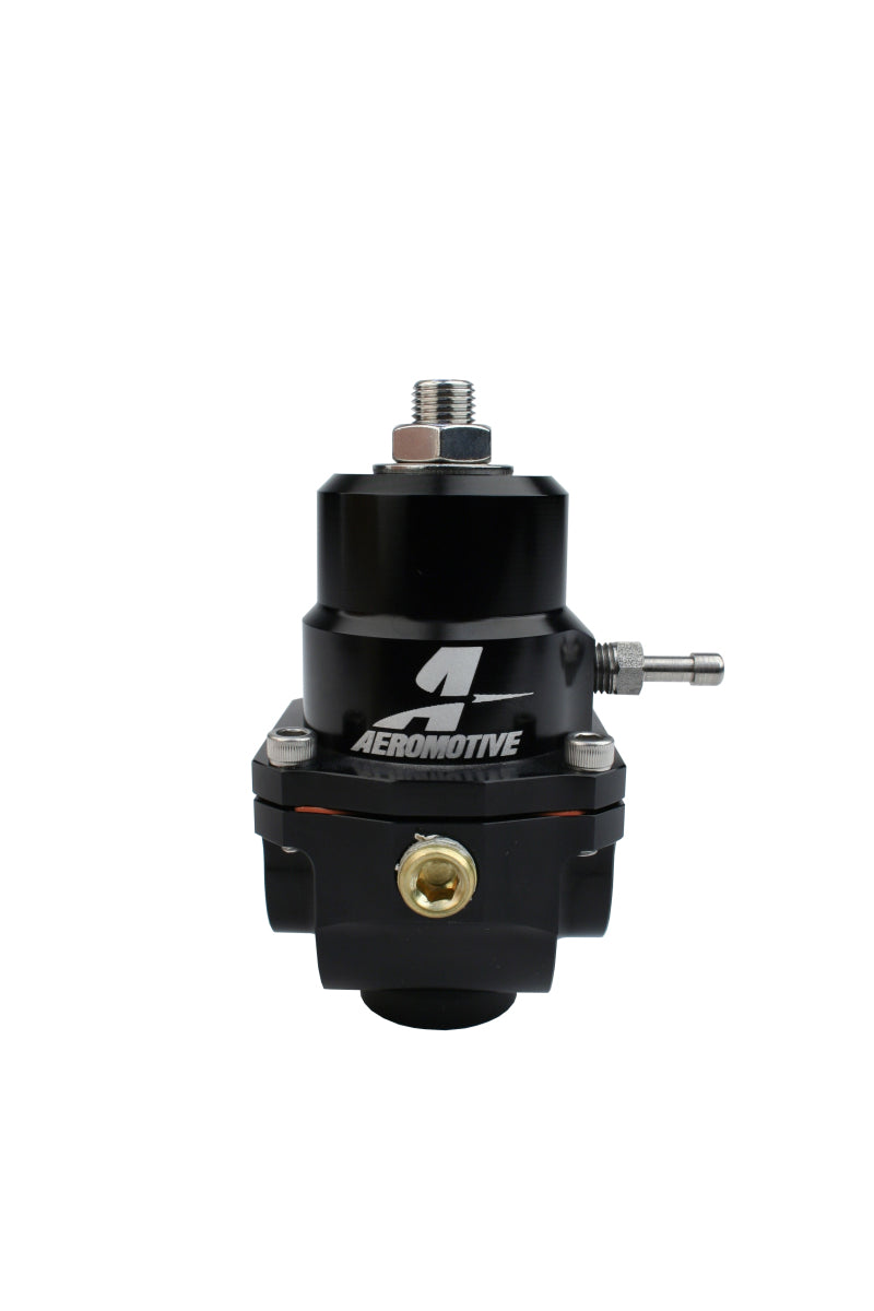 Aeromotive Adjustable Regulator - 35-75PSI - .188 Valve - (2) -08 Inlets/-08 Return - Blais Performance Parts