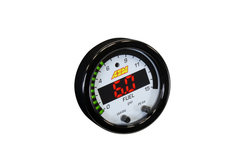 AEM X-Series Pressure 0-15psi Gauge Kit - Blais Performance Parts