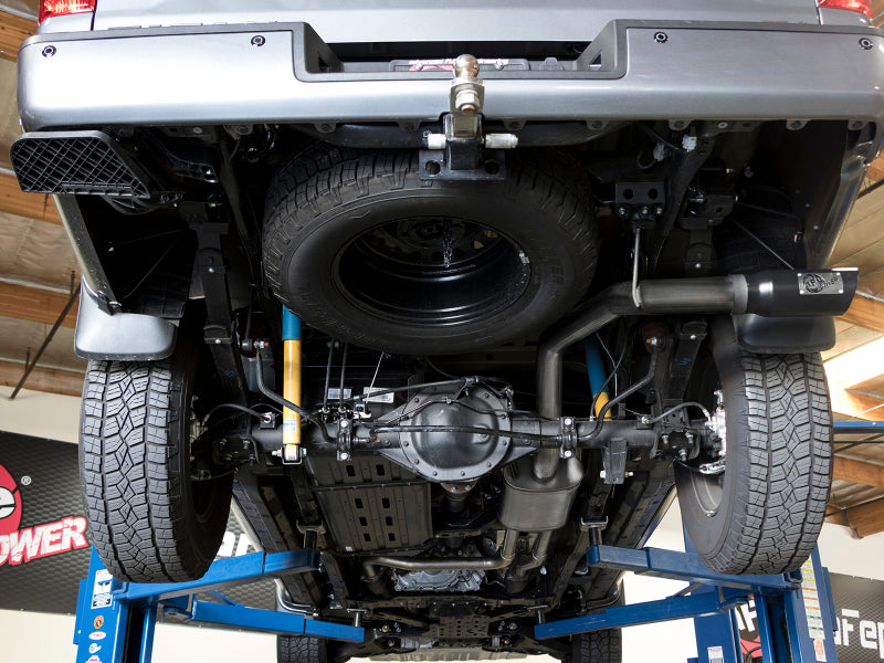 aFe MACHForce XP 2.5in Cat-Back Exhaust System w/ Black Tip Nissan Frontier 17-19 V8-5.6L - Blais Performance Parts