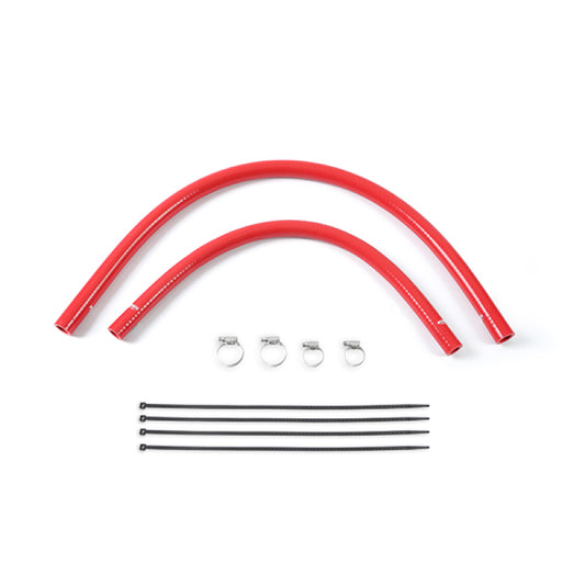 Mishimoto 91-01 Jeep Cherokee XJ 4.0L Silicone Heater Hose Kit - Red - Blais Performance Parts