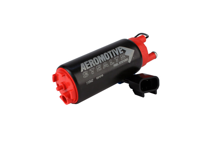 Aeromotive 340 Series Stealth In-Tank E85 Fuel Pump - Offset Inlet - Inlet Inline w/Outlet - Blais Performance Parts