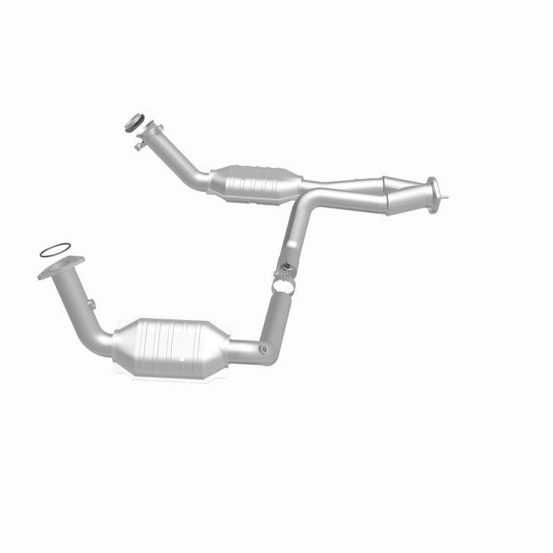 MagnaFlow Conv DF 02-06 Cadillac Escalade / 02-06 Chevy Avalanche 5.3L Dual Conv Y-Pipe Assembly 2WD - Blais Performance Parts