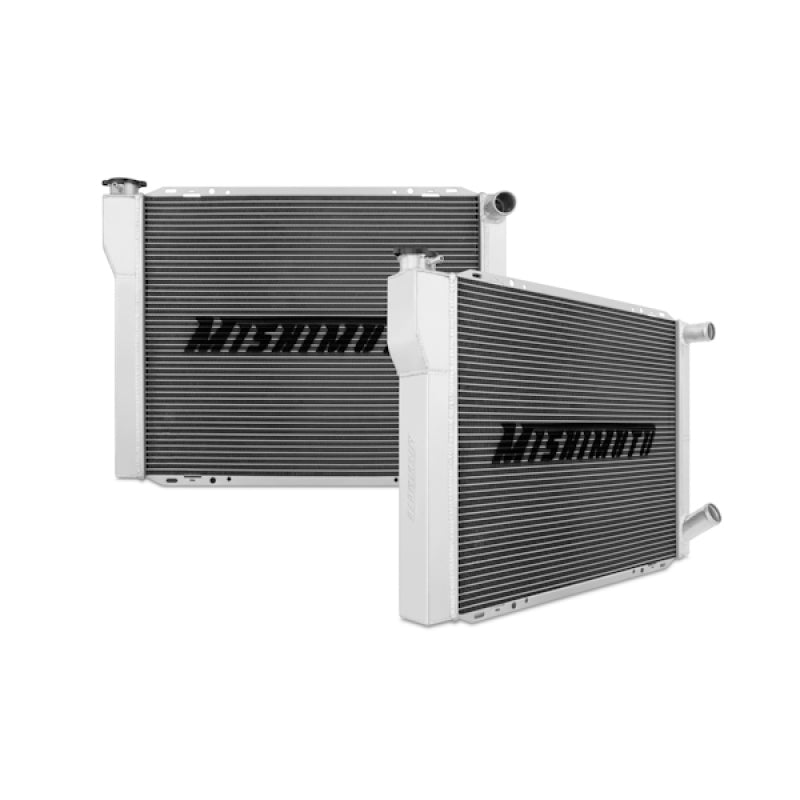 Mishimoto Universal Dual Pass Race Radiator 27x19x3 Inches Aluminum Radiator - Blais Performance Parts