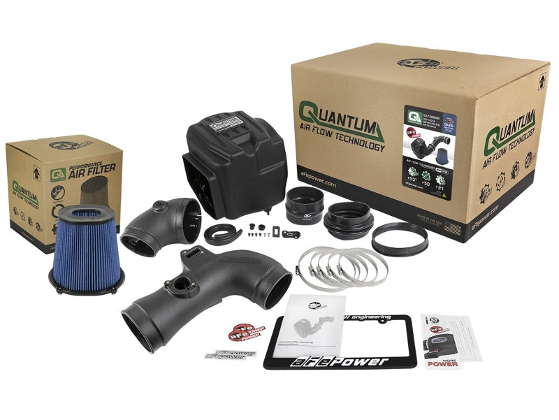 aFe Quantum Pro 5R Cold Air Intake System 11-16 GM/Chevy Duramax V8-6.6L LML - Oiled - Blais Performance Parts