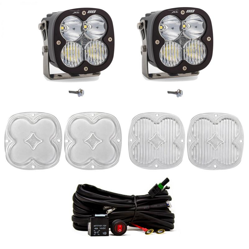 Baja Designs 2021+ Ford Bronco A Piller Light Kit XL80 D/C - Blais Performance Parts