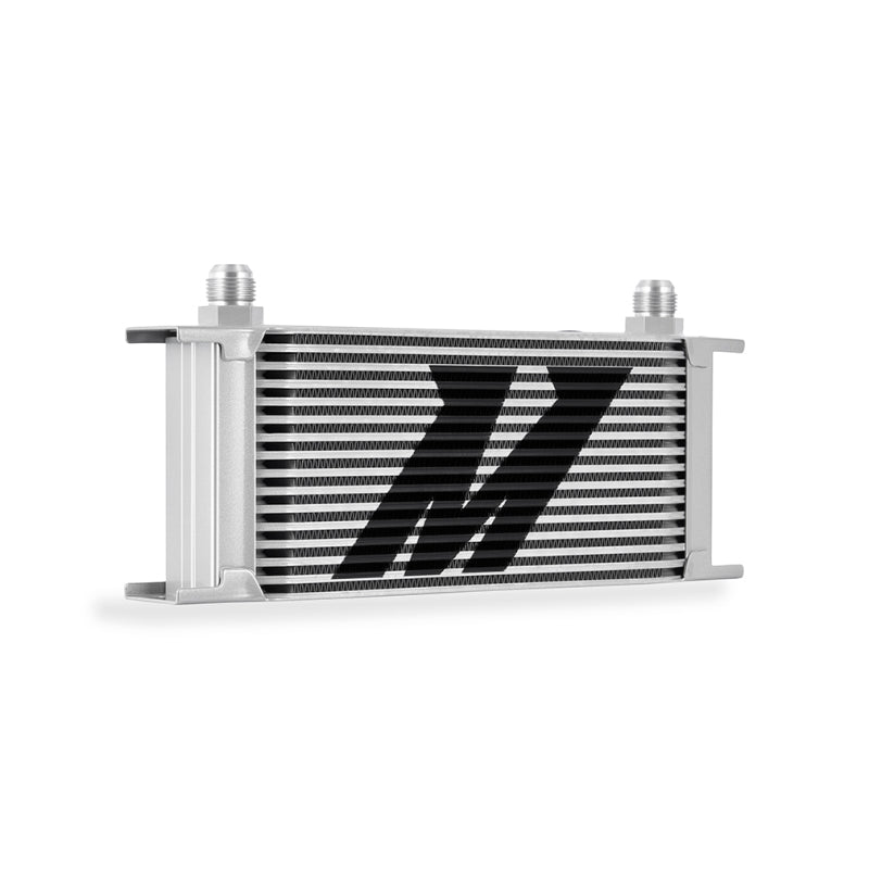 Mishimoto Universal 16-Row Oil Cooler Silver - Blais Performance Parts