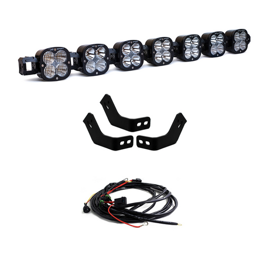 Baja Designs Prinsu Roof Rack 7 XL Linkable Light Kit (Fits Any Prinsu Rack) - Blais Performance Parts