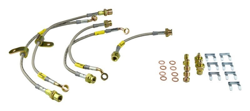 Goodridge 09-12 Cadillac CTS-V (All CTS-V w/ Brembo Brakes) Brake Lines - Blais Performance Parts