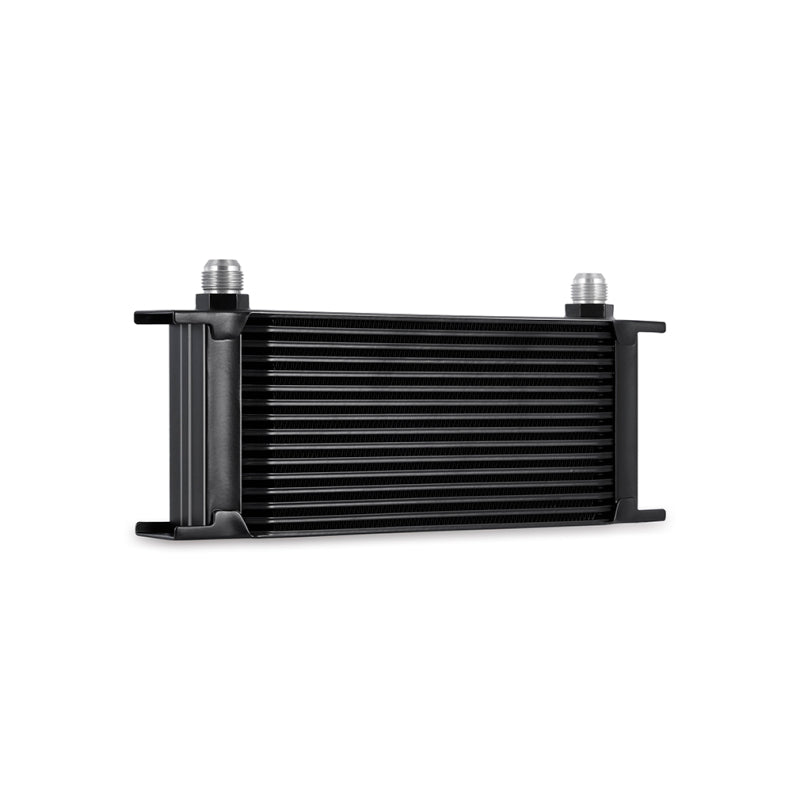 Mishimoto Universal 16 Row Oil Cooler - Black - Blais Performance Parts