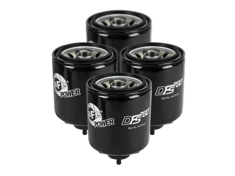 aFe Pro GUARD D2 Fuel Filter for DFS780 Fuel System Fuel Filter (For 42-12032 Fuel System) - 4 Pack - Blais Performance Parts