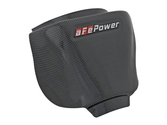 aFe MagnumFORCE Intake Rain Shield 15-16 Dodge Challenger SRT Hellcat 6.2L V8 (sc) - Carbon Finish - Blais Performance Parts