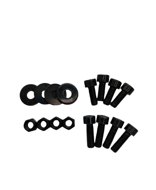 Sparco Seat Hardware Spacer Kit Bottom Mount - Black Zinc - Blais Performance Parts