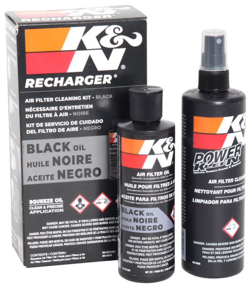 K&N Filter Cleaning Kit - Squeeze Black - Blais Performance Parts