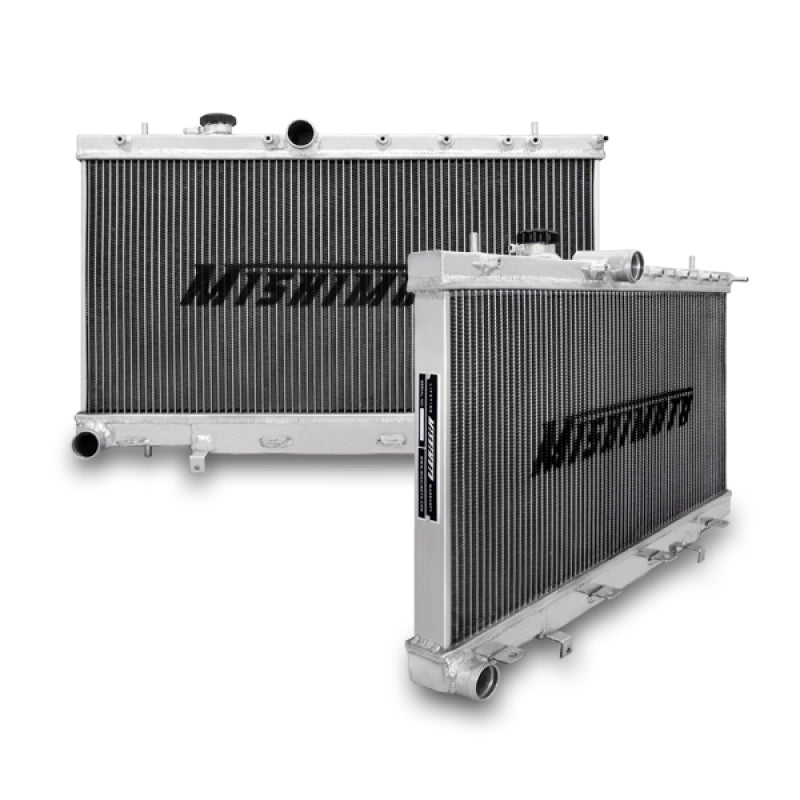 Mishimoto 01-07 Subaru WRX and STi Manual Aluminum Radiator - Blais Performance Parts