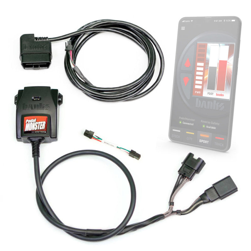 Banks Power 2006-2007 CHEVY/GMC 2500 Pedal Monster Kit(Stand-Alone)-Molex MX64-6 Way-Use w/Phone - Blais Performance Parts