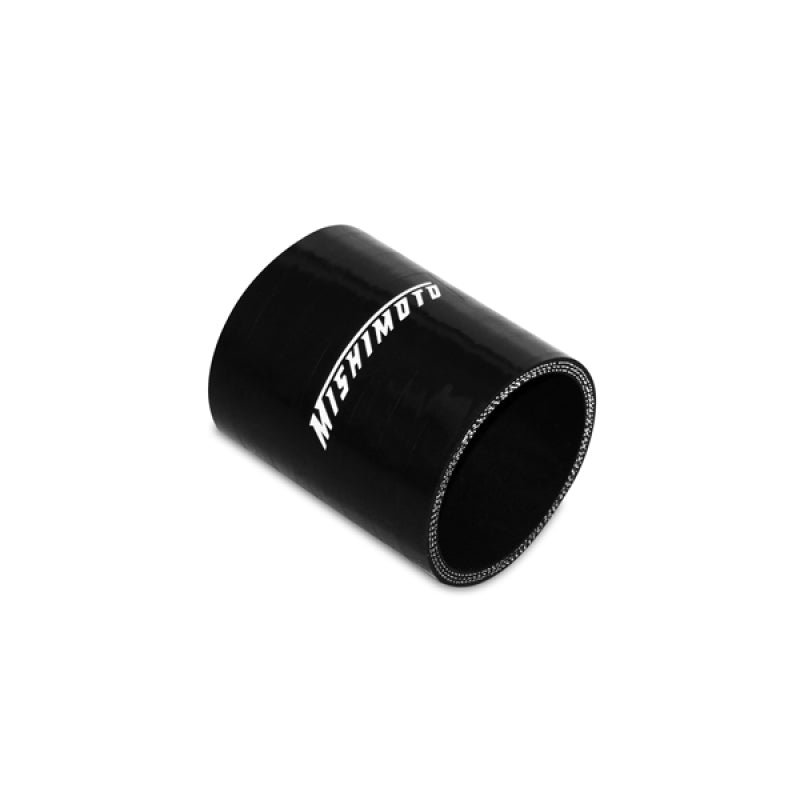 Mishimoto 2.25 Inch Black Straight Coupler - Blais Performance Parts