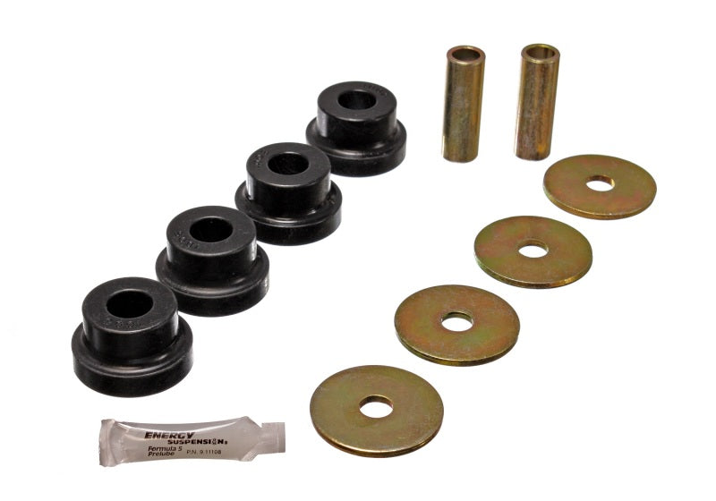 Energy Suspension 70-78 Nissan 240Z/260Z/280Z Black Differential Carrier (Mustache Bar) Bushings - Blais Performance Parts