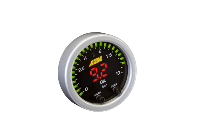 AEM X-Series 0-150 Oil Pressure Gauge Kit - Blais Performance Parts