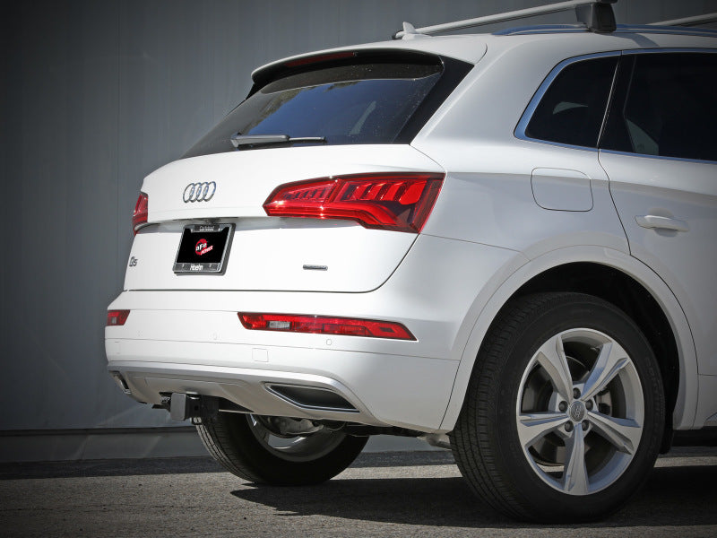 aFe MACH Force-Xp 17-21 Audi Q5 L4-2.0L (T) 3in to 2.5in Stainless Steel Cat-Back Exhaust System - Blais Performance Parts