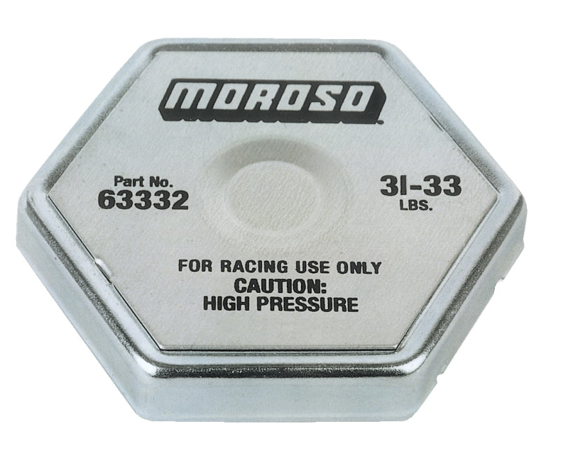 Moroso Racing Radiator Cap - 31-33lbs - Blais Performance Parts