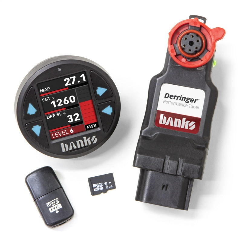 Banks Power 17-19 GM 2500 6.6L L5P Derringer Tuner (Gen 2) w/ 1.8in iDash DataMonster - Blais Performance Parts