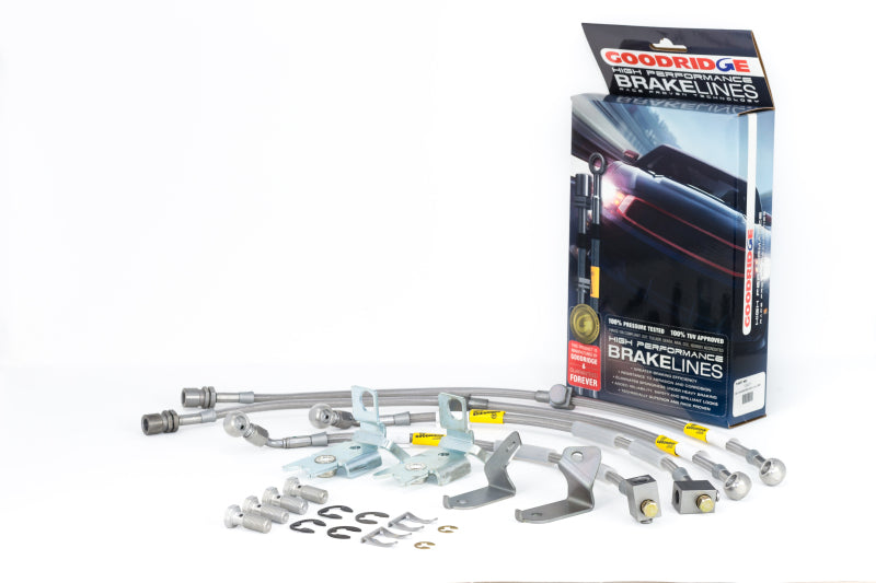 Goodridge 08-11 Dodge Challenger / 06-11 Charger / 06-08 Magnum SRT8 Brake Lines - Blais Performance Parts