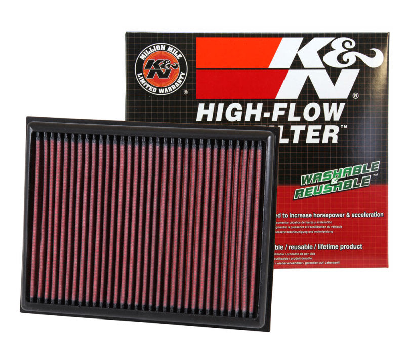 K&N 15-17 Nissan NP300 L4-2.3L DSL Drop In Air Filter - Blais Performance Parts