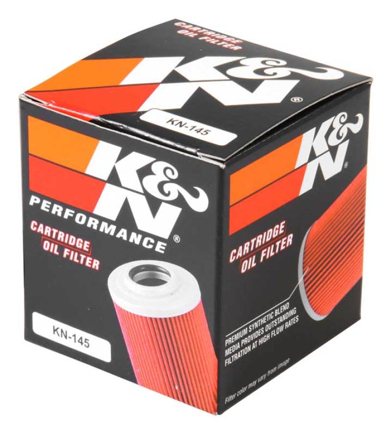 K&N Yamaha / MUZ / MZ / Sachs / Aprilia / Derbi 2.156in OD x 2.313in H Oil Filter - Blais Performance Parts