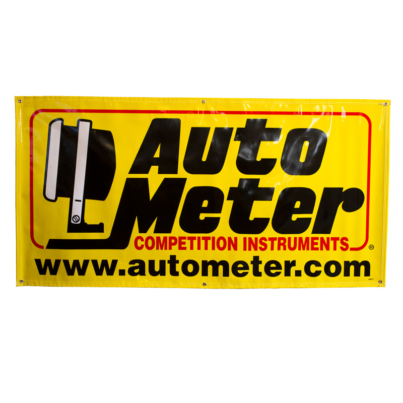 Autometer 6ft x 3ft Race Banner - Blais Performance Parts