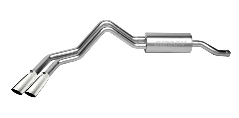 Gibson 01-05 Ford Ranger XL 2.3L 1.75in Cat-Back Dual Sport Exhaust - Aluminized - Blais Performance Parts