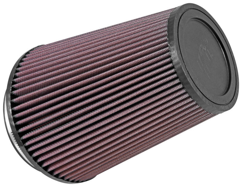 K&N Filter Universal Clamp-On Air Filter 5in Flange / 6-1/2in Base / 4-3/8in Top / 8in Height - Blais Performance Parts