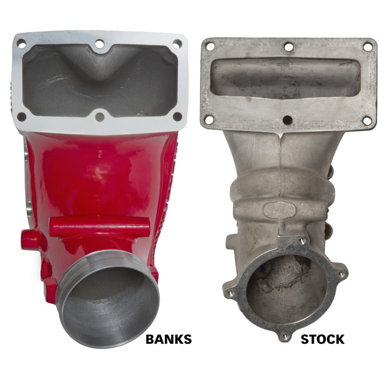 Banks Power 07.5-17 Ram 2500/3500 6.7L Diesel Monster-Ram Intake System w/Fuel Line 4.0in Red - Blais Performance Parts