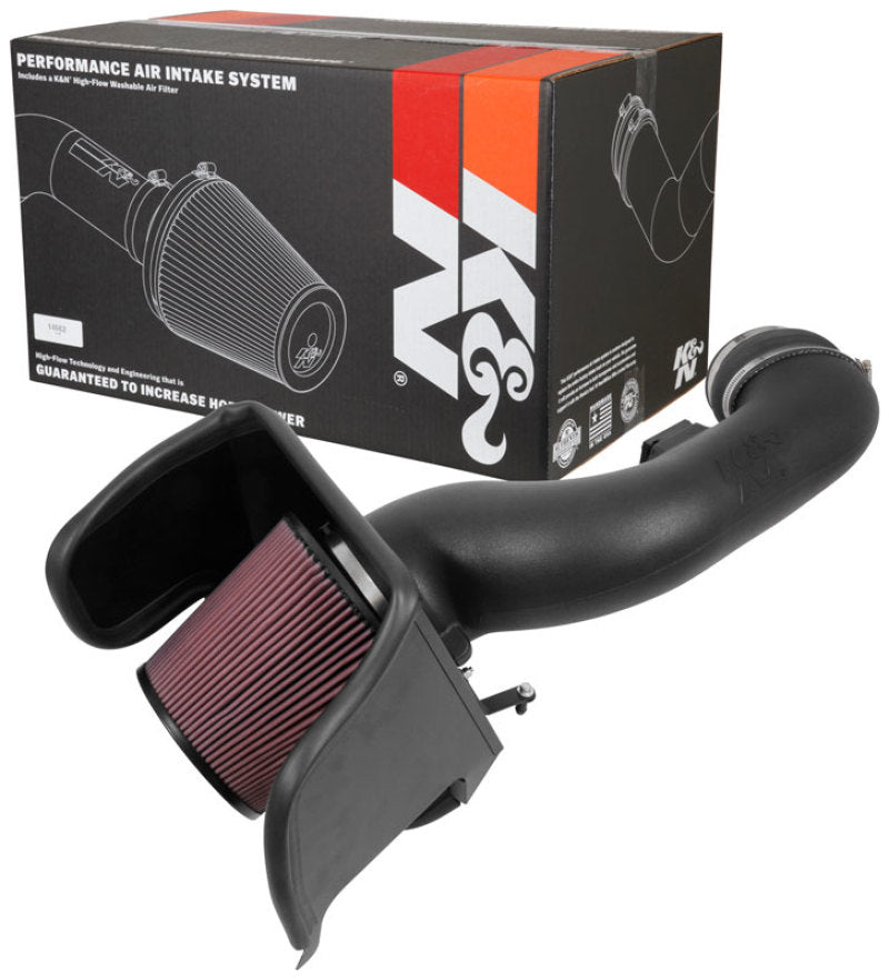 K&N 17-19 Ford F Super Duty V8 6.7L DSL Performance Air Intake System - Blais Performance Parts