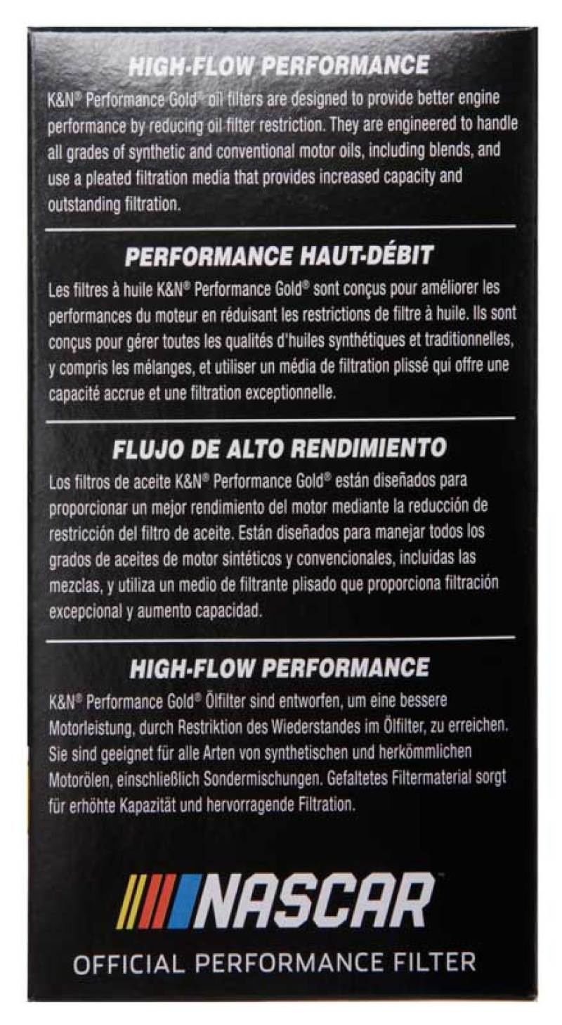 K&N Oil Filter OIL FILTER AUTOMOTIVE - Blais Performance Parts